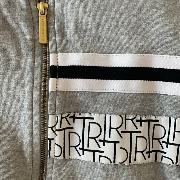 True Religion Zip Up Sweatshirt - Picture 2 of 5